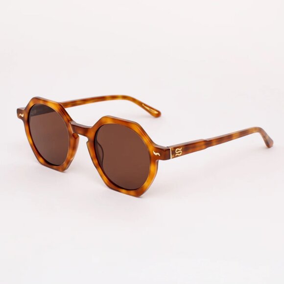 Sardine Accessories - NEW Sardine Millie Sunglasses in Carmelo Glaze Tortoise